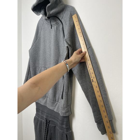 Tuxy One Piece Suit Jumpsuit Large Gray Loungewear Sweats Joggers - Picture 7 of 14